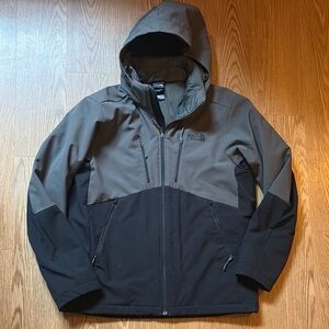 The North Face Two-Tone Performance Jacket with Weather-Resistant Hood